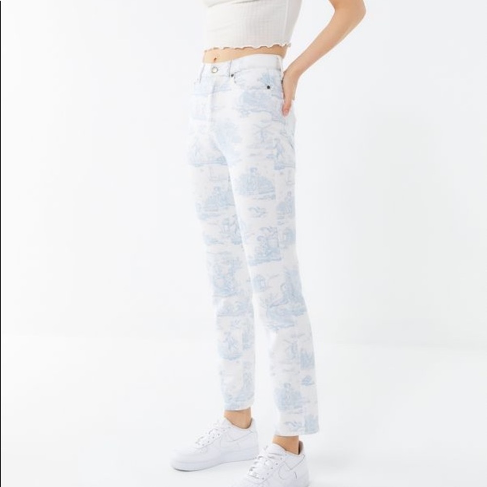 UO x Laura Ashey cherub jeans